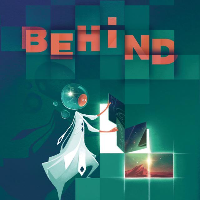 Behind